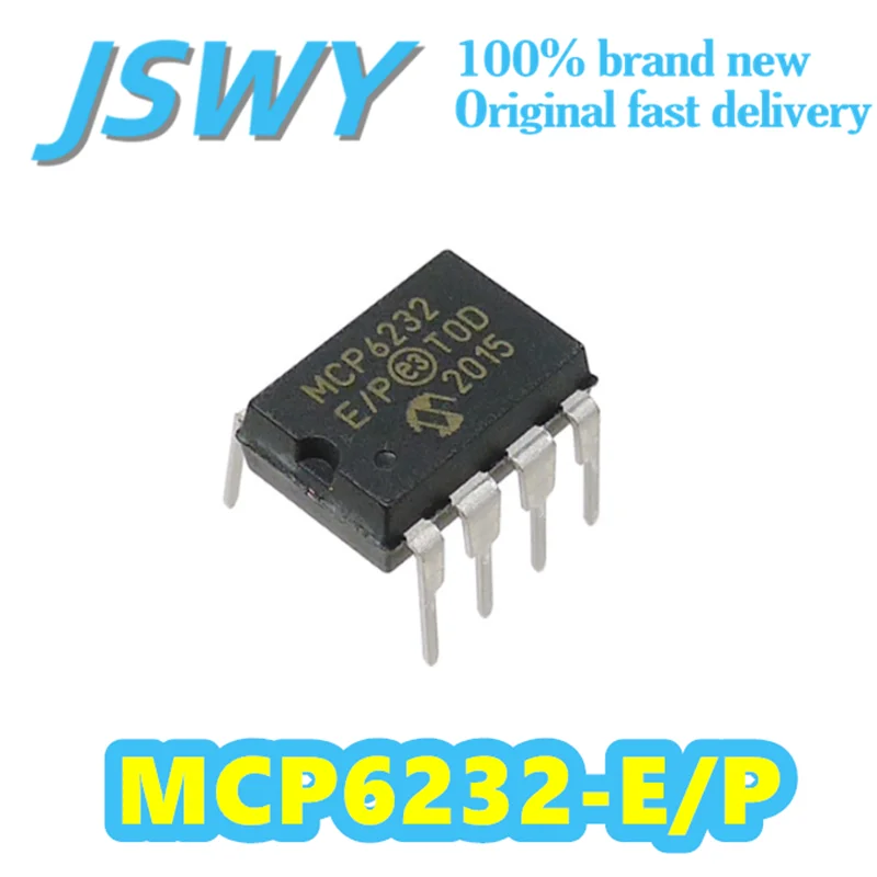 (5/50 pieces)MCP6232-E/P Dual Op Amp Silk Screen 6232 8-PDIP Package 1.8V Low Voltage 300kHz Original Speed Shipping
(5/50 pieces)MCP6232-E/P Dual Op Amp Silk Screen 6232 8-PDIP Package 1.8V Low Voltage 300kHz Original Speed Shipping