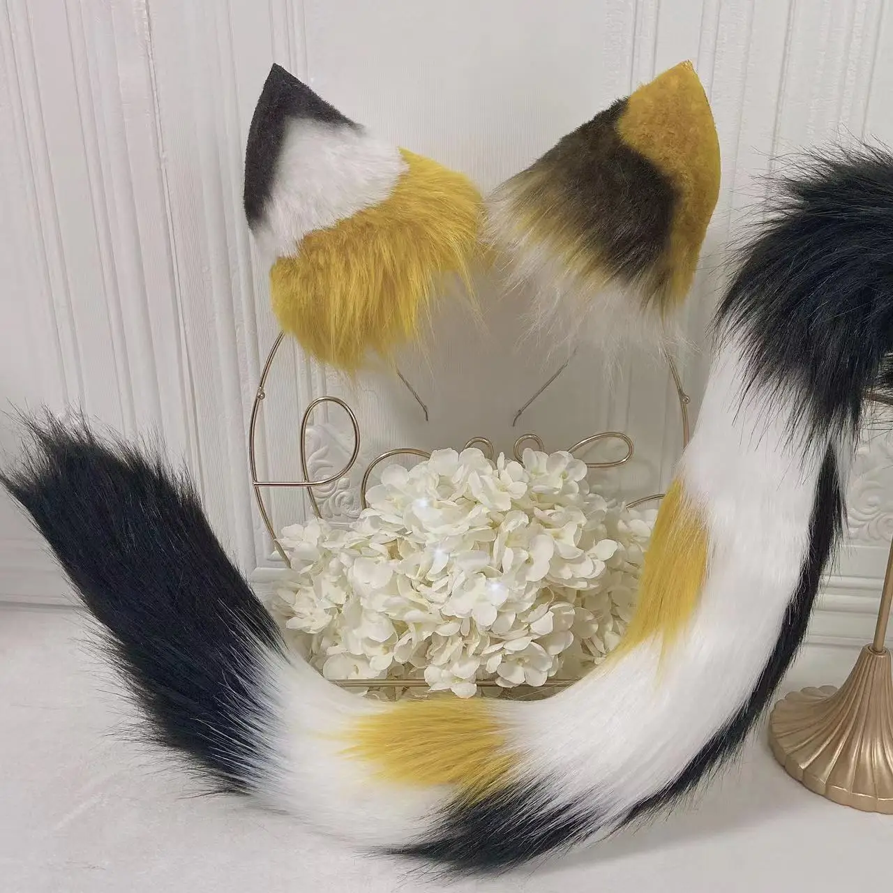 New Cosplay Japanese Lovely Lolita Ear KC Animal Tail Cat Ear Hair Hoop Clip Halloween Ornament
New Cosplay Japanese Lovely Lolita Ear KC Animal Tail Cat Ear Hair Hoop Clip Halloween Ornament