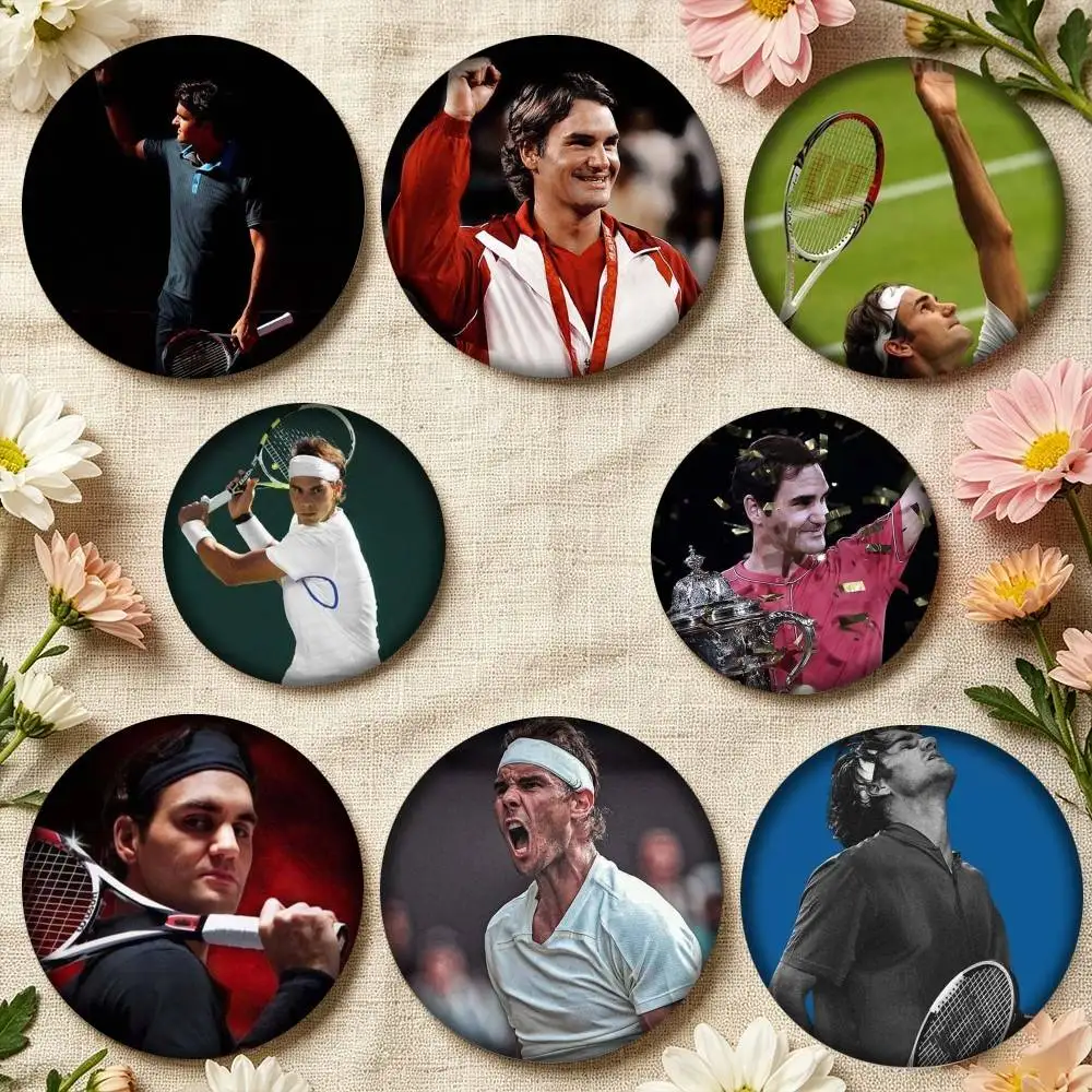 R-Roger F-Federer 25mm 32mm 44mm 58mm 75mm Brooches Badges Pins for Accessories Gift
R-Roger F-Federer 25mm 32mm 44mm 58mm 75mm Brooches Badges Pins for Accessories Gift