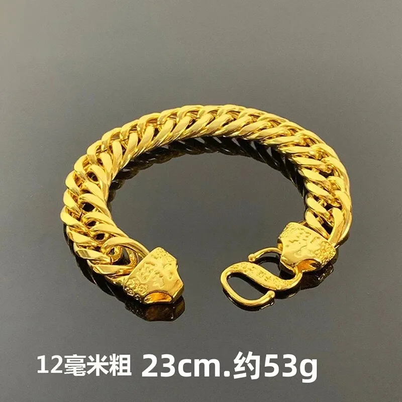 Preciousness 24K 9999 Pure Gold Boss Light Luxury Bracelet Wedding Bride Jewelry
Preciousness 24K 9999 Pure Gold Boss Light Luxury Bracelet Wedding Bride Jewelry