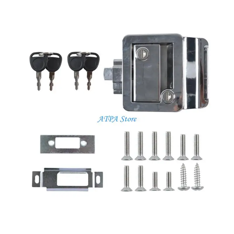 U13C RVs Door Lock Inside Outside Double Open Door Lock for Camper Trailer Replacement RVs Entry Door Lock Handle
U13C RVs Door Lock Inside Outside Double Open Door Lock for Camper Trailer Replacement RVs Entry Door Lock Handle