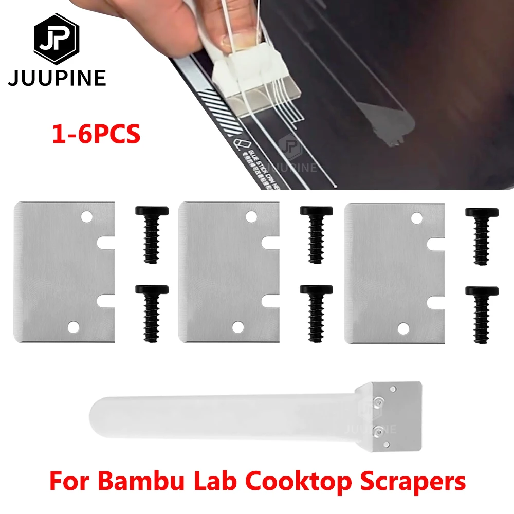Скребок для сборной пластины Bambulab, сменный нож, резак с наконечником для Bambu Lab, скребки для варочной панели X1 P1p P1s X1c, аксессуары
Скребок для сборной пластины Bambulab, сменный нож, резак с наконечником для Bambu Lab, скребки для варочной панели X1 P1p P1s X1c, аксессуары