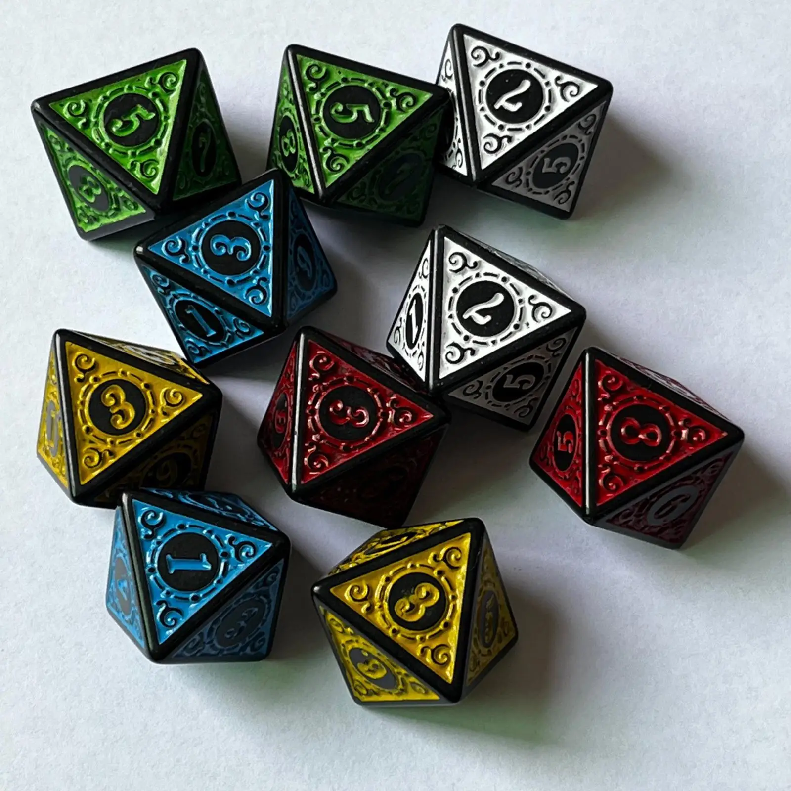10 Pieces D8 Dices Party Game Dices Party Favors Polyhedral Dices 8 Sided Dices
10 Pieces D8 Dices Party Game Dices Party Favors Polyhedral Dices 8 Sided Dices