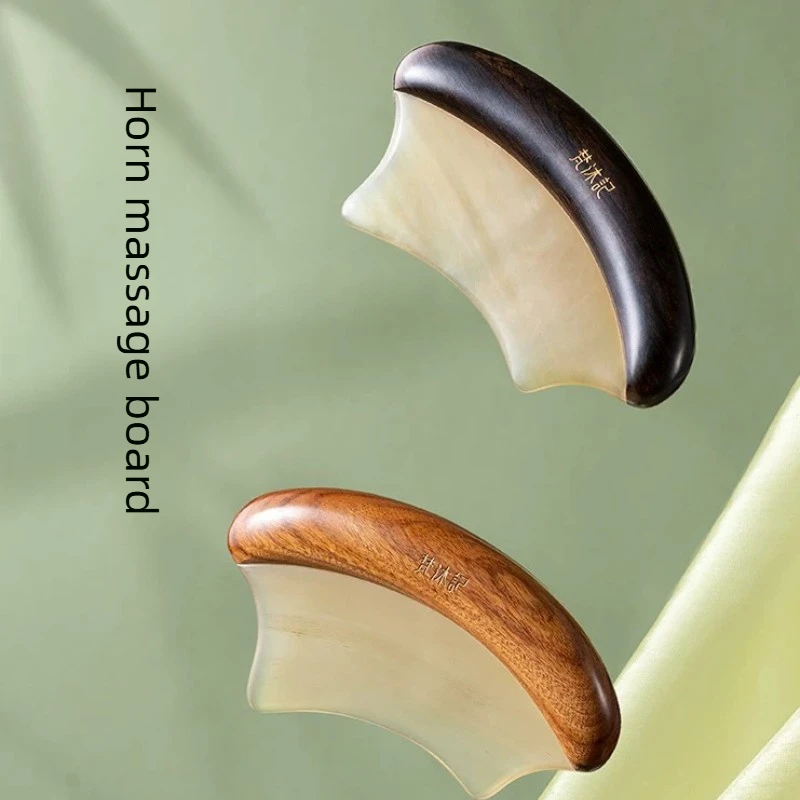 Sandalwood Horn Guasha Scraper Board for Face Lifting Facial Beauty Massage Tool for Neck Shoulder Back Full Body Massager
Sandalwood Horn Guasha Scraper Board for Face Lifting Facial Beauty Massage Tool for Neck Shoulder Back Full Body Massager