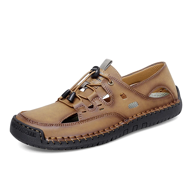 New Summer Breathable Men Sandals Fashion Roman Sandals Handmade Mesh Men Casual Shoes Platform Outdoor Men's Beach Sandals
New Summer Breathable Men Sandals Fashion Roman Sandals Handmade Mesh Men Casual Shoes Platform Outdoor Men's Beach Sandals