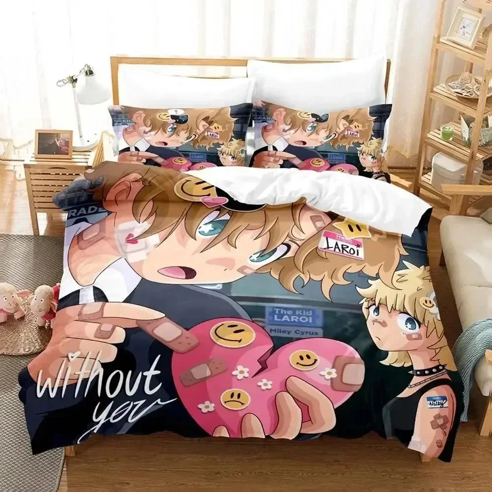 Luxury New 3D Print Singer The Kid LAROI Bedding Set Duvet Cover Bed Set Quilt Cover Pillowcase king Queen Size Boys Adult
Luxury New 3D Print Singer The Kid LAROI Bedding Set Duvet Cover Bed Set Quilt Cover Pillowcase king Queen Size Boys Adult