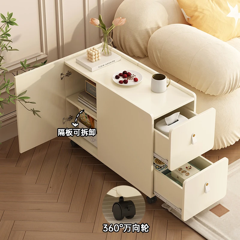 Sofa Side Cabinet Locker Removable Living Room Side Few With Wheels Side Rock Slab Tea Cabinet
Sofa Side Cabinet Locker Removable Living Room Side Few With Wheels Side Rock Slab Tea Cabinet