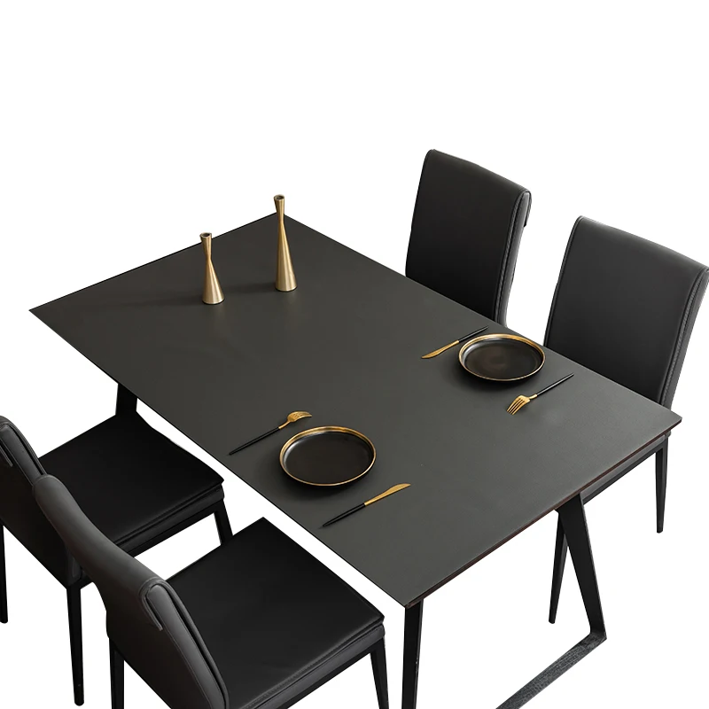 Leather Tablecloth Waterproof Oil-proof Nordic Coffee Table Mat Solid Color Placemat Covers
Leather Tablecloth Waterproof Oil-proof Nordic Coffee Table Mat Solid Color Placemat Covers