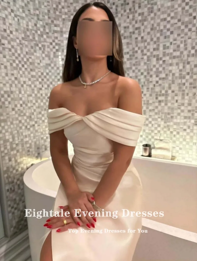 Eightale арабское вечернее платье без бретелек по индивидуальному заказу, атласное трапециевидное платье с коротким передом и длинной спиной, свадебные платья для выпускного вечера
Eightale арабское вечернее платье без бретелек по индивидуальному заказу, атласное трапециевидное платье с коротким передом и длинной спиной, свадебные платья для выпускного вечера