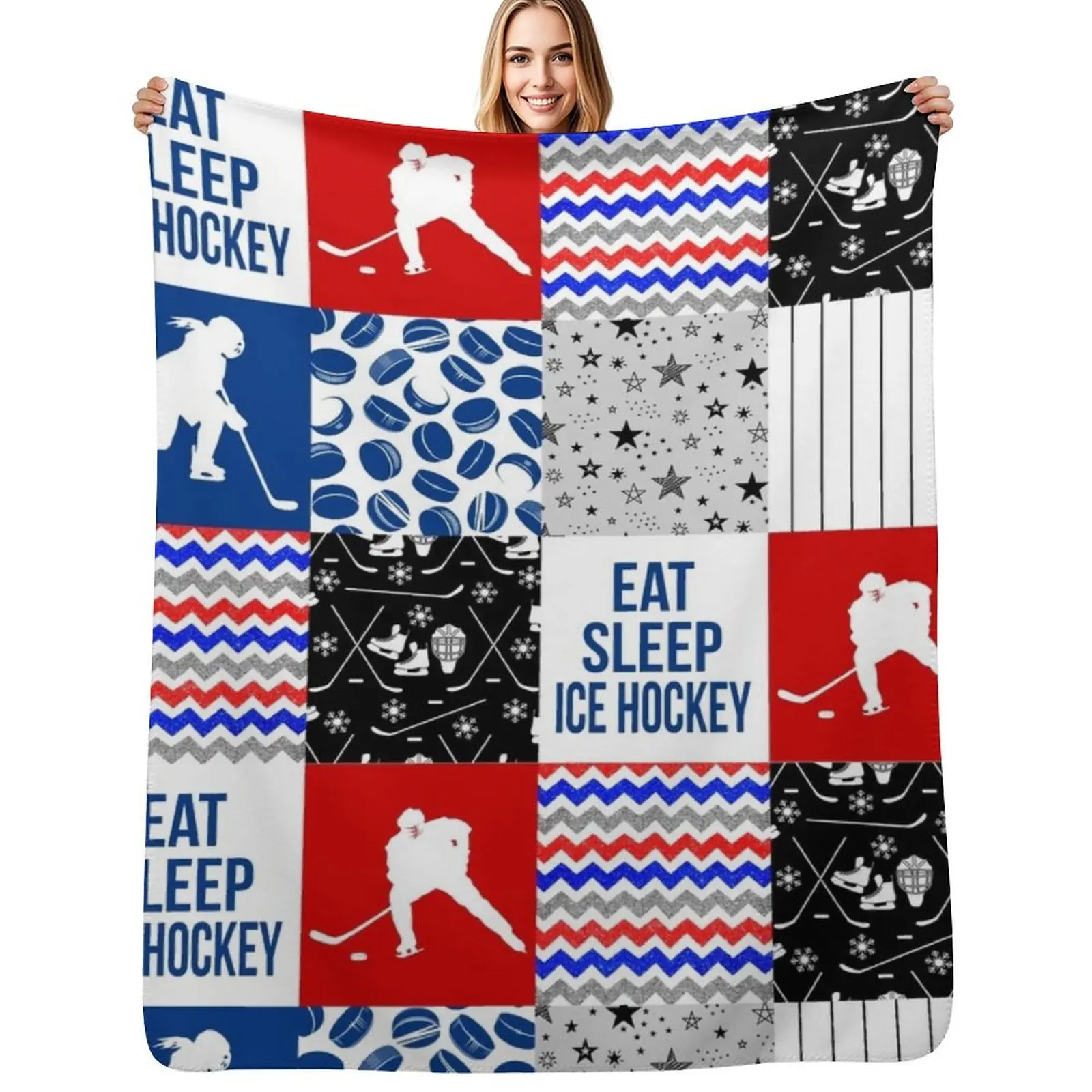 Ice Hockeyl Eat Sleep Gift for Ice Hockey Boy Throw Blanket Beautifuls Vintage Shaggy Sofas Blankets
Ice Hockeyl Eat Sleep Gift for Ice Hockey Boy Throw Blanket Beautifuls Vintage Shaggy Sofas Blankets