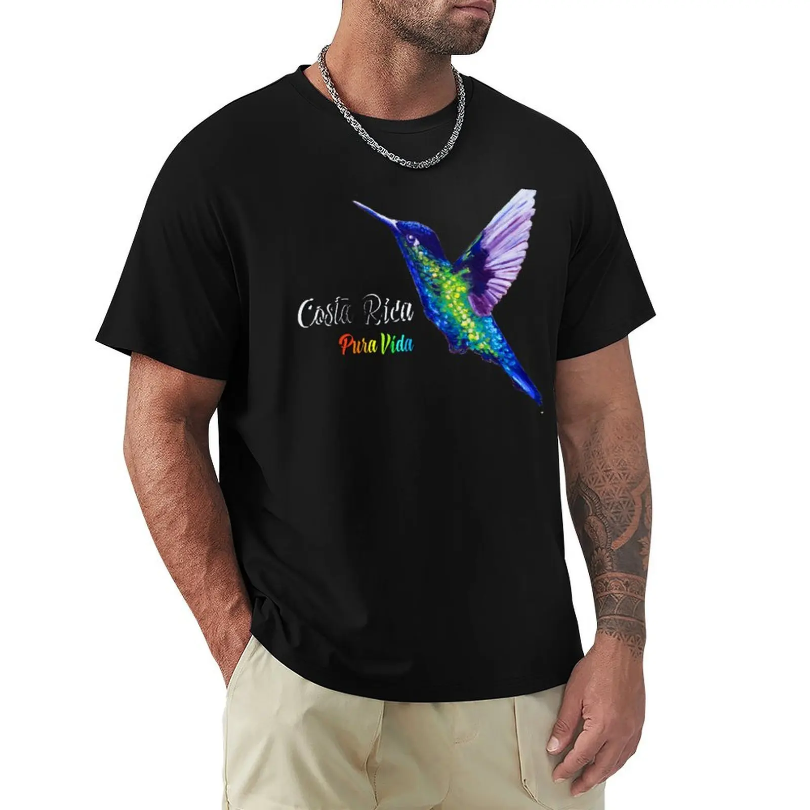Hummingbird, Costa Rica, Pura Vida T-Shirt oversizeds Man t-shirt mens t shirts pack
Hummingbird, Costa Rica, Pura Vida T-Shirt oversizeds Man t-shirt mens t shirts pack