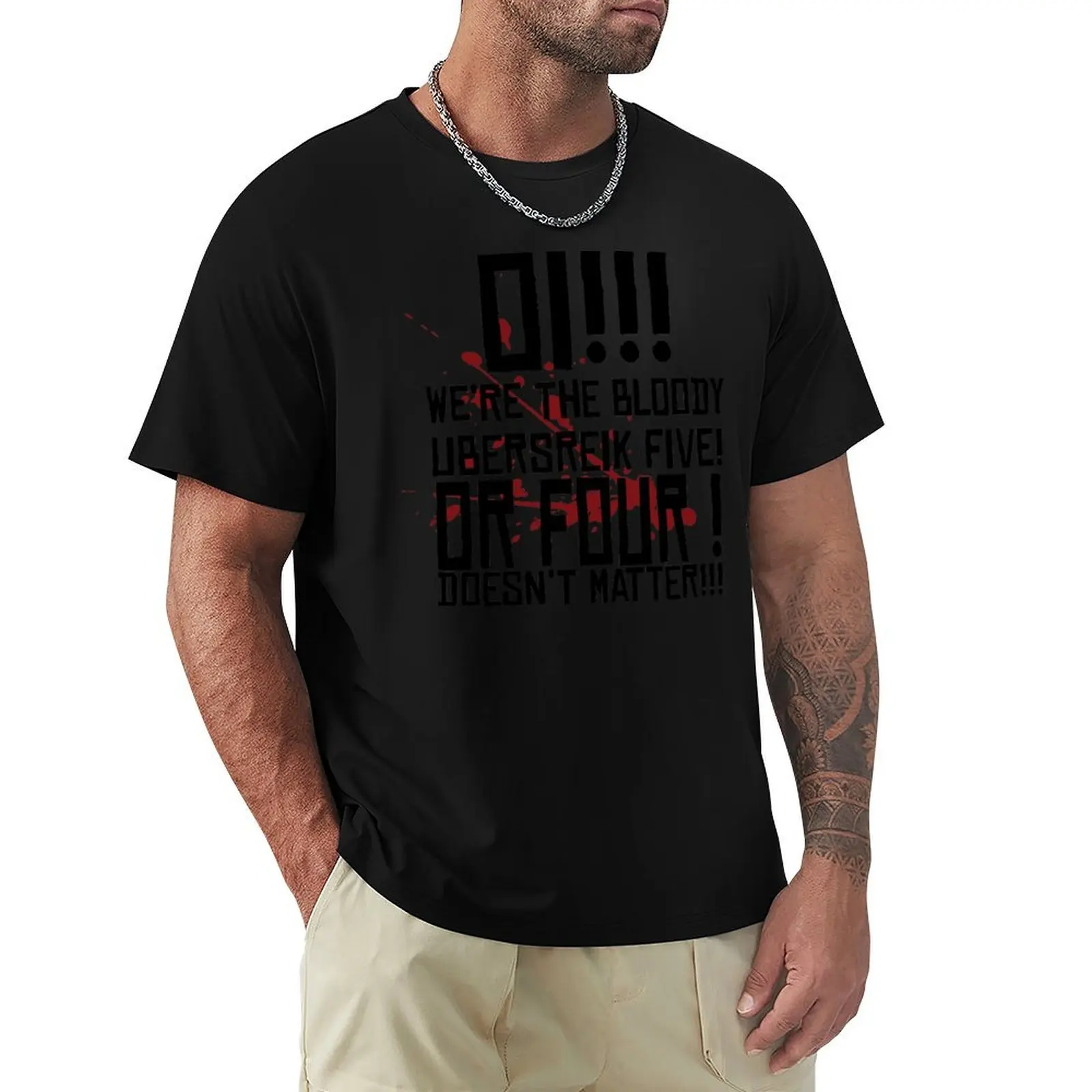Ubersreik 5... or 4, doesn't matter T-Shirt T-shirts oversize vintage graphic tee fitted t shirts for men
Ubersreik 5... or 4, doesn't matter T-Shirt T-shirts oversize vintage graphic tee fitted t shirts for men