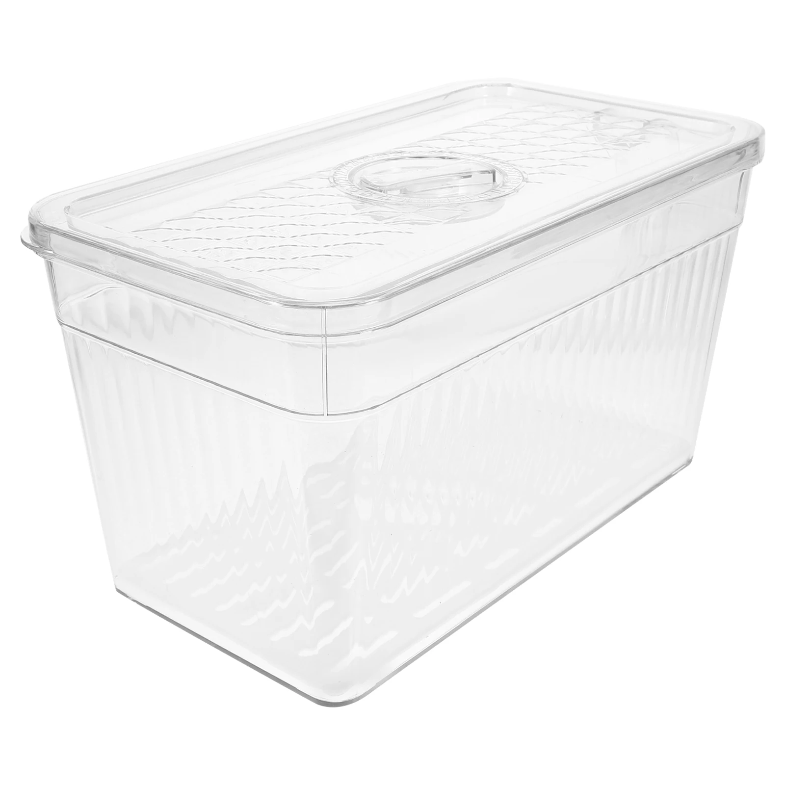 Fridge Storage Bin Lidded Food Box Refrigerator Organizer Large Capacity Transparent Fruit Container Kitchen Storage
Fridge Storage Bin Lidded Food Box Refrigerator Organizer Large Capacity Transparent Fruit Container Kitchen Storage