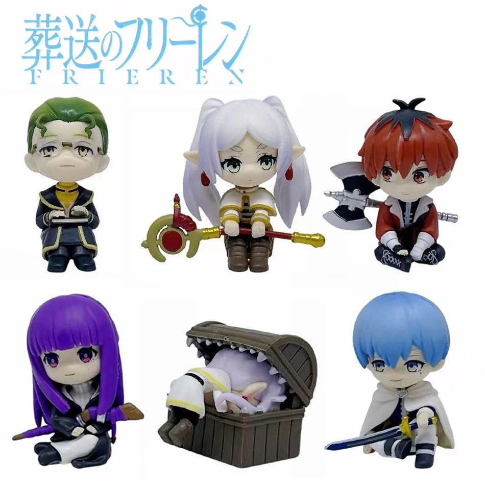 6pcs Noodle Stopper Sousou no Frieren Anime Girl Figure Frieren Beyond Journey's End Action Figure Collectible Model Toys
6pcs Noodle Stopper Sousou no Frieren Anime Girl Figure Frieren Beyond Journey's End Action Figure Collectible Model Toys