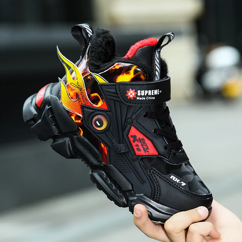 2025 New fall cotton casual shoes leather children's shoes boys fashion student sneakers Tricolor children's sports shoes
2025 New fall cotton casual shoes leather children's shoes boys fashion student sneakers Tricolor children's sports shoes