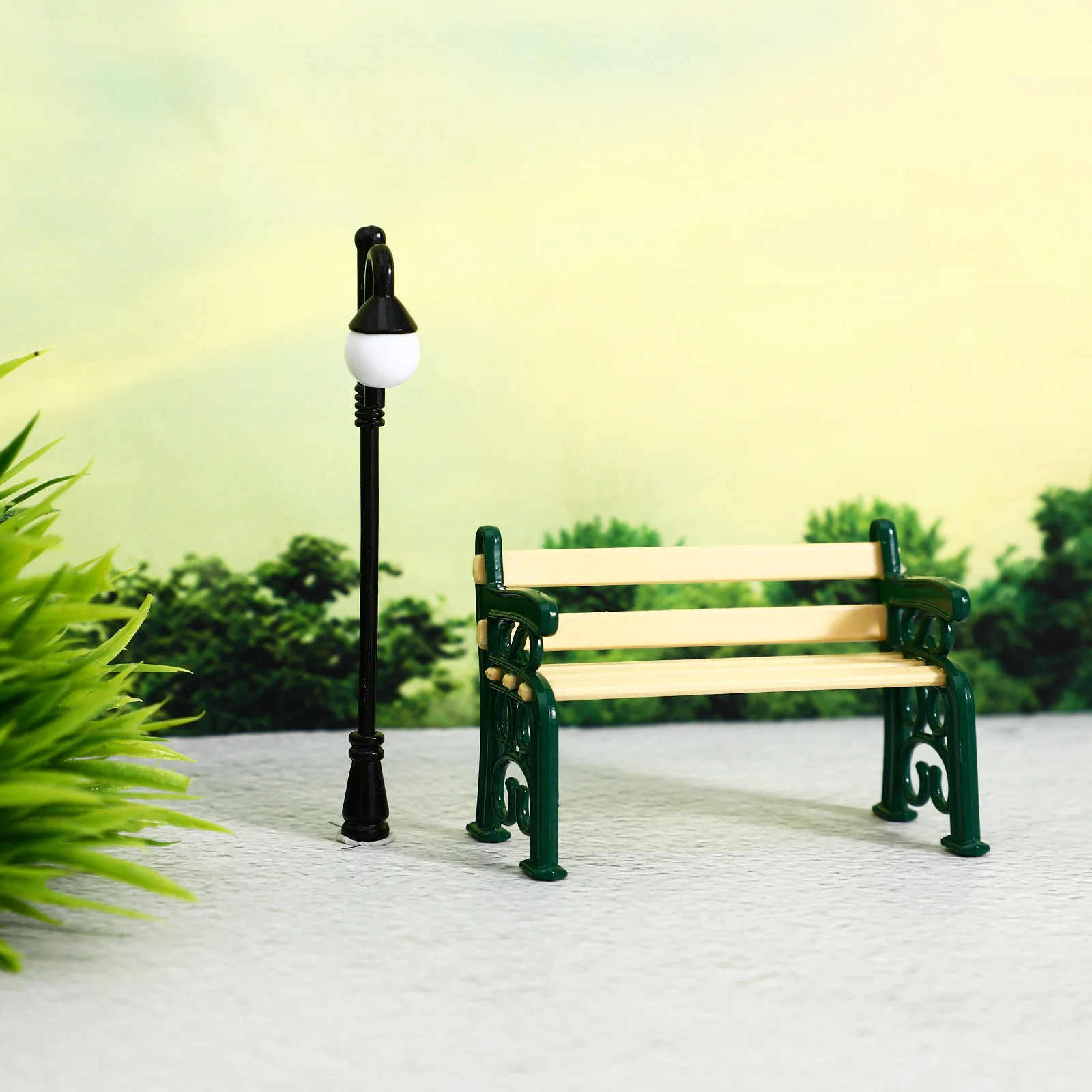 1 Set Mini Bench Miniature Lamp Mini Figurines Dollhouse Light Mini Street Light Decor Mini Furniture Mini Dollhouse Accessories
1 Set Mini Bench Miniature Lamp Mini Figurines Dollhouse Light Mini Street Light Decor Mini Furniture Mini Dollhouse Accessories