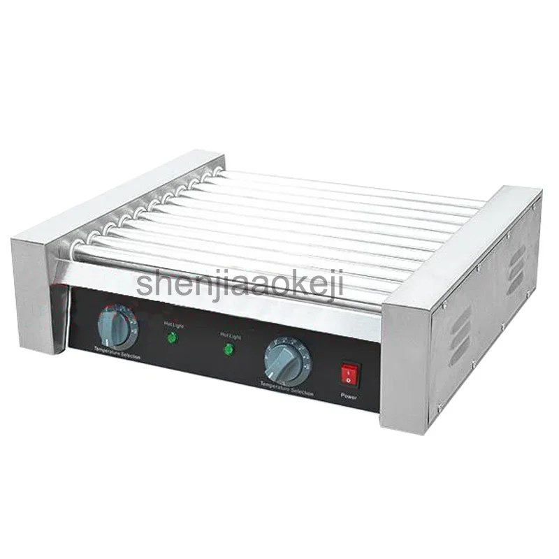 Commercial Electric Roller Hot Dog Sausage Machine 11 sticks sausage machine FY-011
Commercial Electric Roller Hot Dog Sausage Machine 11 sticks sausage machine FY-011