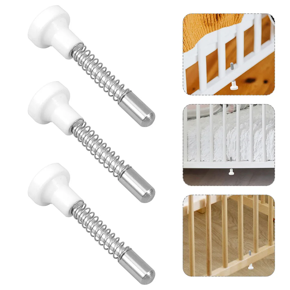 4pcs Crib Lift Pole Adjustable Height Spring Plunger Latch Guard Screen Safety Furniture Hardware Baby Bed Accessories
4pcs Crib Lift Pole Adjustable Height Spring Plunger Latch Guard Screen Safety Furniture Hardware Baby Bed Accessories