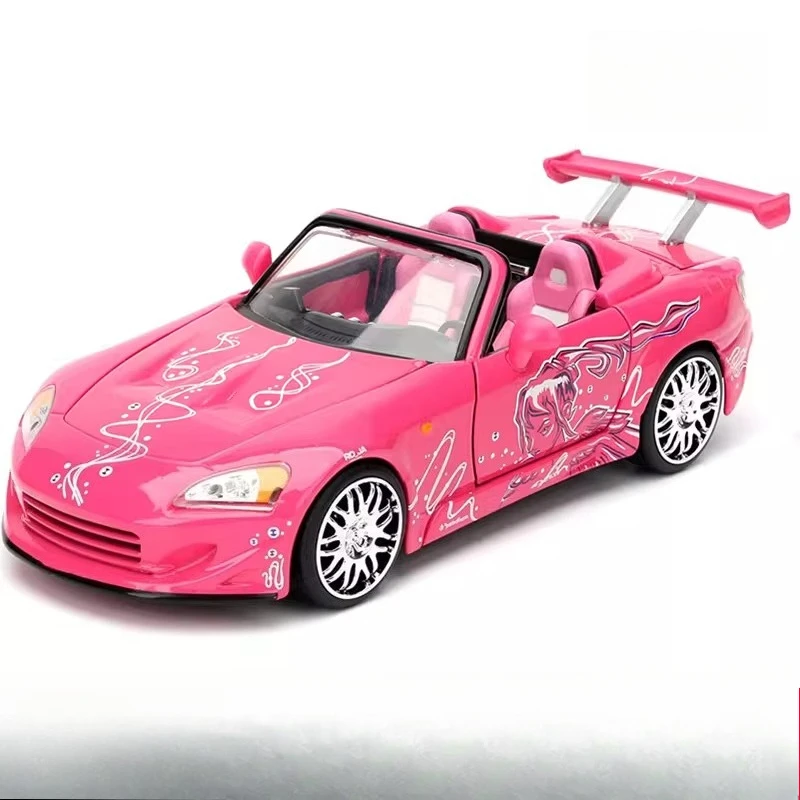 JADA 1:24 Metal Simulation Car Model Speed and Passion Pink Edition Honda Sports Car S2000
JADA 1:24 Metal Simulation Car Model Speed and Passion Pink Edition Honda Sports Car S2000