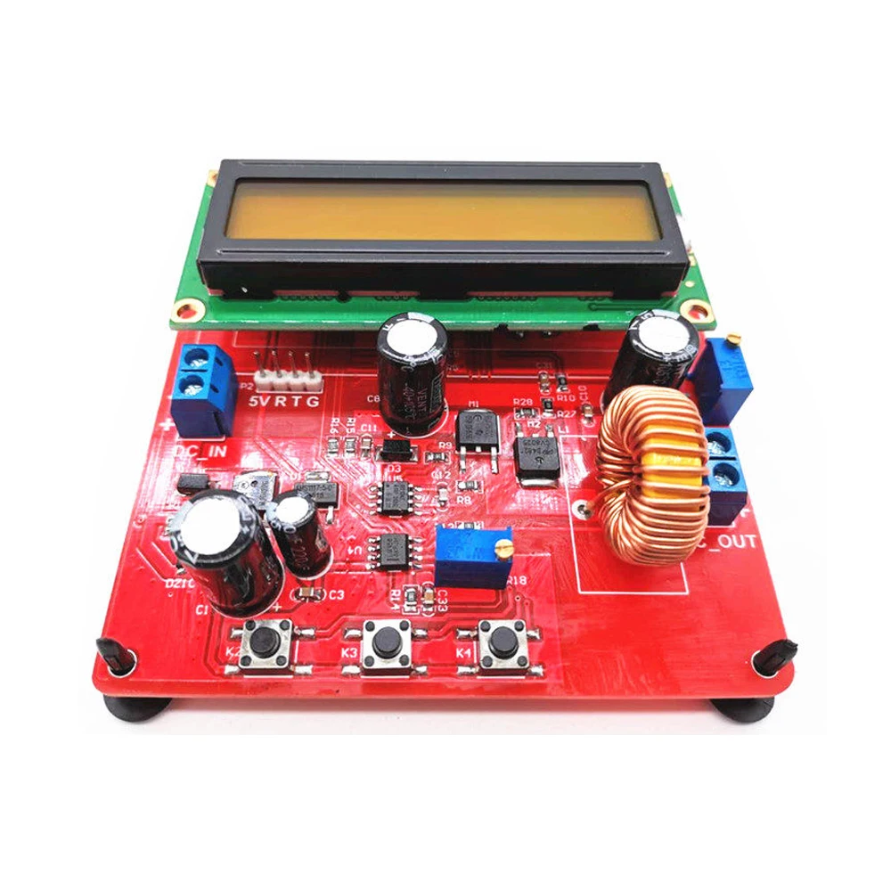 Step-down Power Supply Development Board STC12C5A08S2 1602 LCD Display 51 MCU Digital Controlled Constant Voltage PID Regulation
Step-down Power Supply Development Board STC12C5A08S2 1602 LCD Display 51 MCU Digital Controlled Constant Voltage PID Regulation