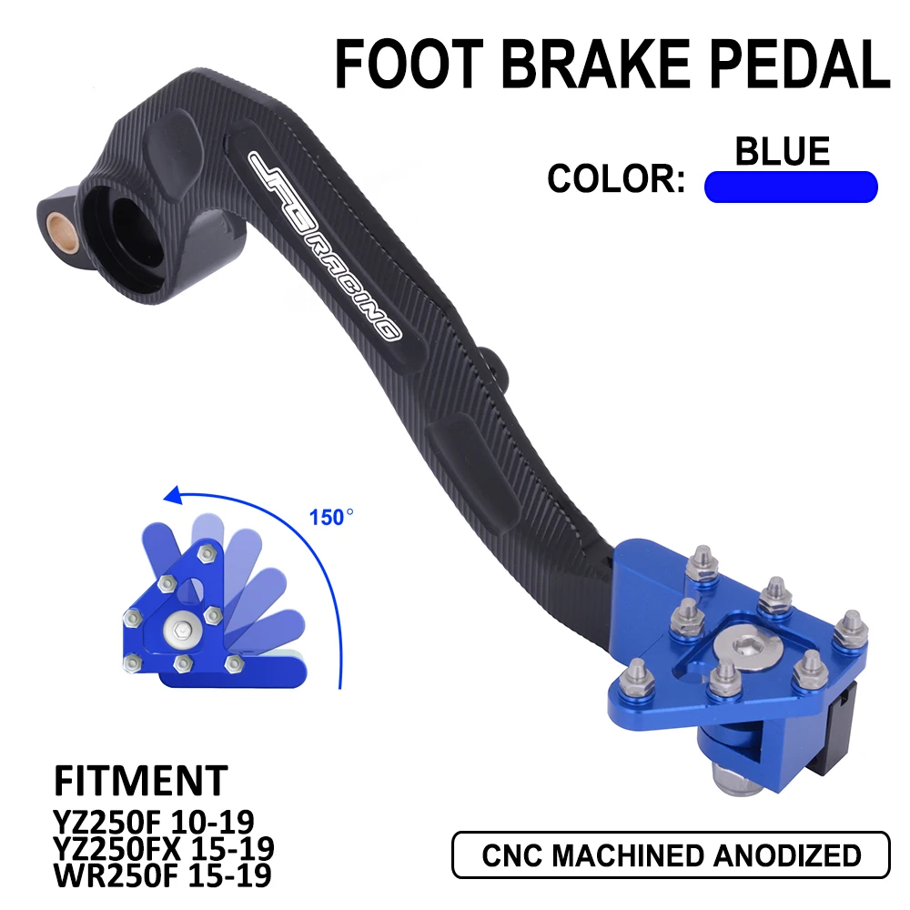Rear Brake Pedal lever For Yamaha YZ250F 2010-2020 YZ250FX 2015-2020 WR250F 2015-2020 Aluminum CNC Motorcycle Parts
Rear Brake Pedal lever For Yamaha YZ250F 2010-2020 YZ250FX 2015-2020 WR250F 2015-2020 Aluminum CNC Motorcycle Parts