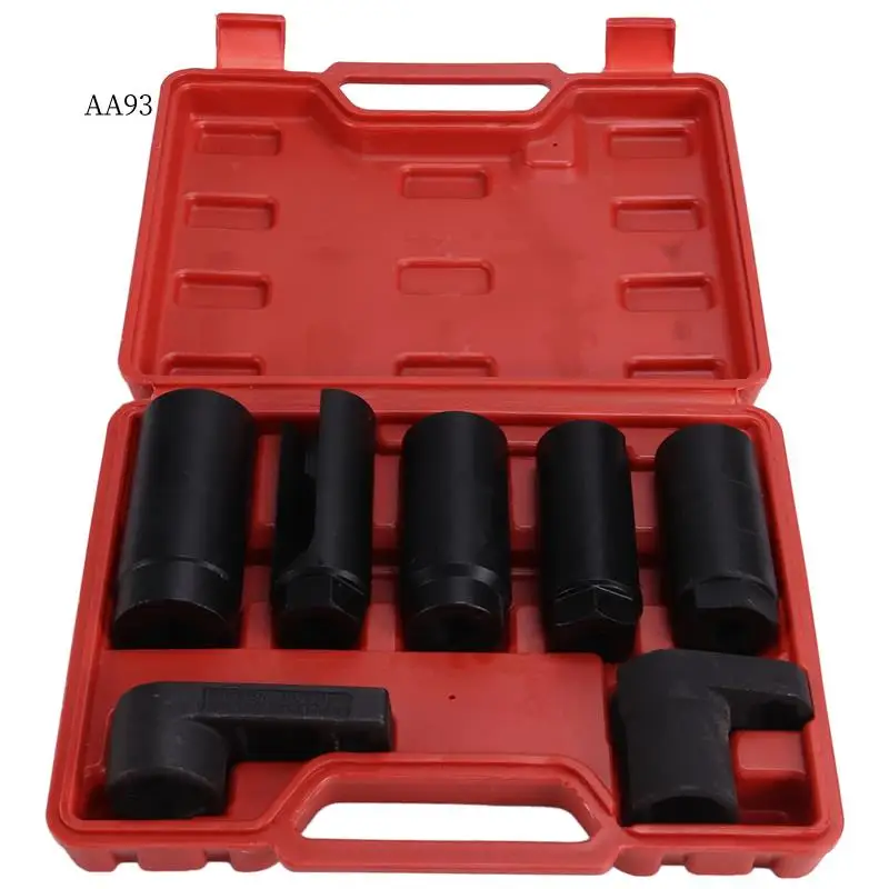 AA-7Pc Oxygen Sensor Socket Set Oil Pressure Sensor Socket Wrench Set Oxygen Thermal Oil Pressure Sensor Removers
AA-7Pc Oxygen Sensor Socket Set Oil Pressure Sensor Socket Wrench Set Oxygen Thermal Oil Pressure Sensor Removers
