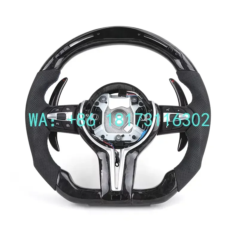 China Plant 2026 With LED Display Half Perforated Leather Forged Carbon M Steering Wheel F10 F20 F22 F30 F36 M3 F80 M4 F
China Plant 2026 With LED Display Half Perforated Leather Forged Carbon M Steering Wheel F10 F20 F22 F30 F36 M3 F80 M4 F