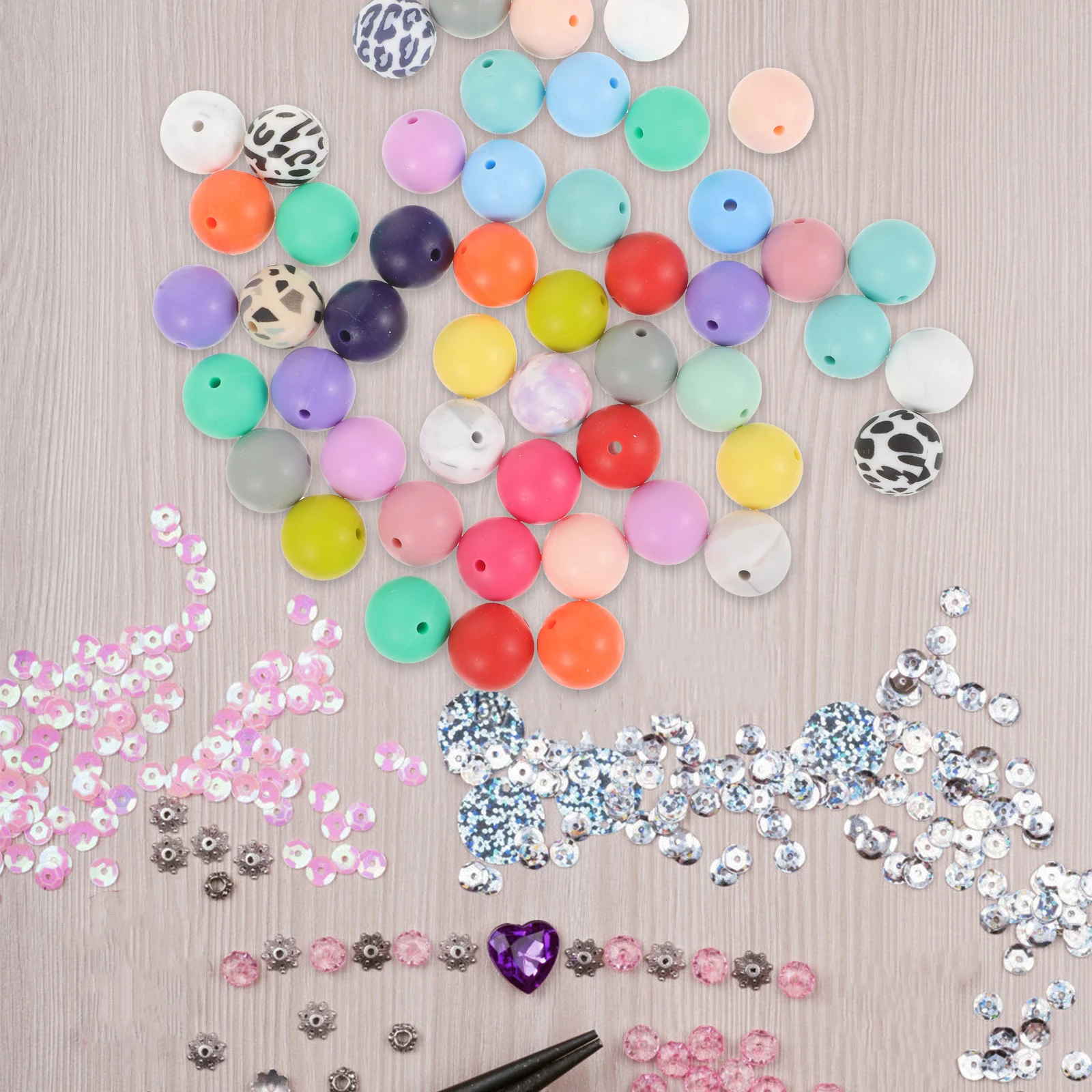 15Mm Silicone Bulk 15Mm Silicon For Keychain Making Diy Beaded Bracelet Beading Supplies Craft Jewelry String Lanyard Beads Bulk
15Mm Silicone Bulk 15Mm Silicon For Keychain Making Diy Beaded Bracelet Beading Supplies Craft Jewelry String Lanyard Beads Bulk
