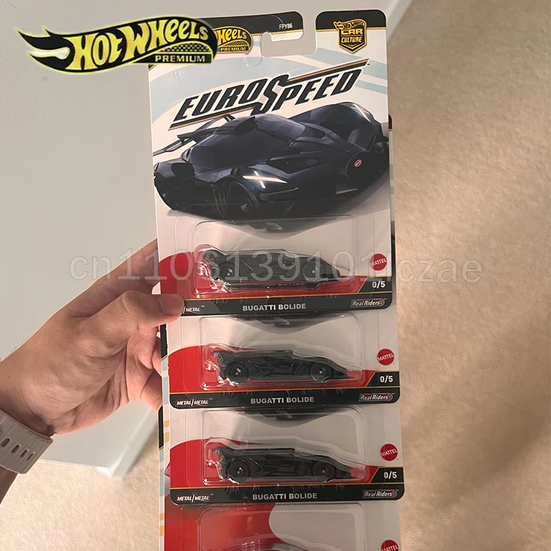 Hot Wheels Premium 1/64 Bugatti Bolide Diecast Car Euro Speed Car Culture Chase Real Riders Metal Body For Vehicle Collectors
Hot Wheels Premium 1/64 Bugatti Bolide Diecast Car Euro Speed Car Culture Chase Real Riders Metal Body For Vehicle Collectors