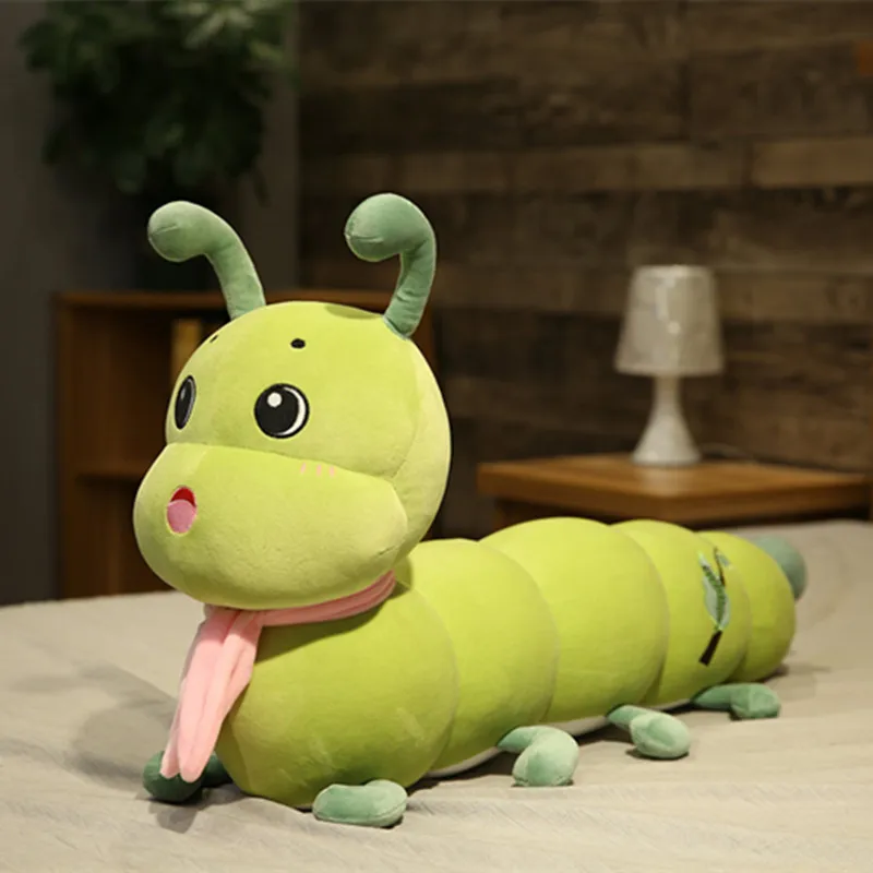 80cm Colorful Caterpillar Plush Toy Silkworm Baby For Soft Hold Pillow Doll Boys Girls High Quality Peluche Cushion New Gifts
80cm Colorful Caterpillar Plush Toy Silkworm Baby For Soft Hold Pillow Doll Boys Girls High Quality Peluche Cushion New Gifts