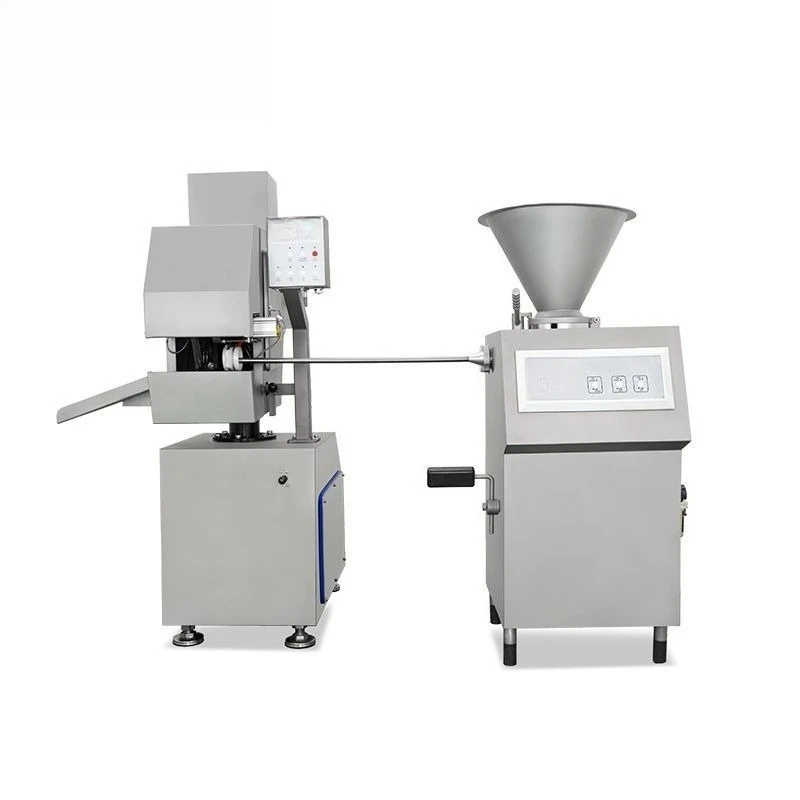 Automatic commercial pneumatic quantitative filling ham sausage enema machine kink red
Automatic commercial pneumatic quantitative filling ham sausage enema machine kink red