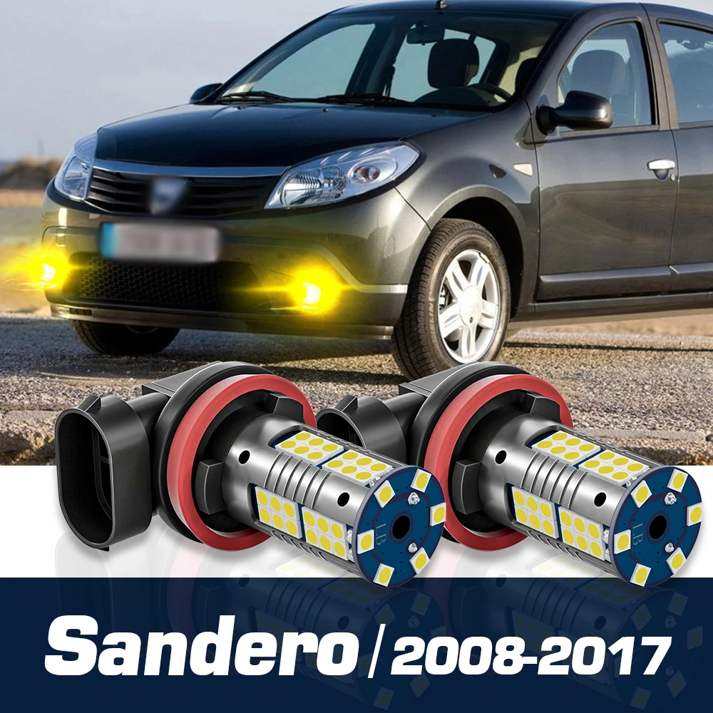 2 шт. светодиодные противотуманные фары, аксессуары Canbus для Dacia Sandero 1 2 2008 2009 2010 2011 2012 2013 2014 2015 2016 2017
2 шт. светодиодные противотуманные фары, аксессуары Canbus для Dacia Sandero 1 2 2008 2009 2010 2011 2012 2013 2014 2015 2016 2017