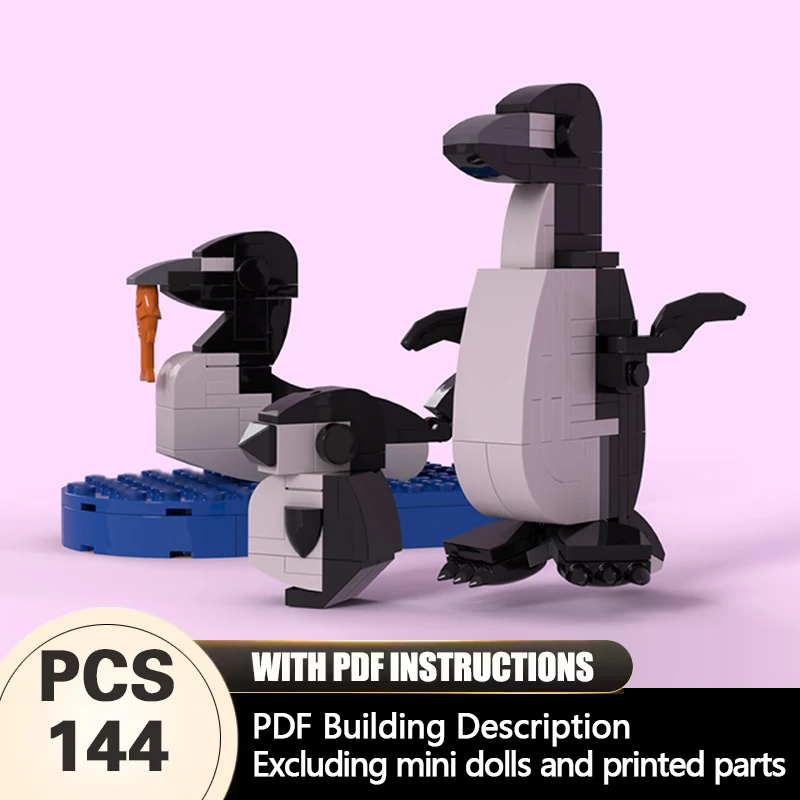 Creators Animal Series Model MOC Building Bricks Great Auk Modular Technology Gifts Holiday Assemble Children Toys Suit
Creators Animal Series Model MOC Building Bricks Great Auk Modular Technology Gifts Holiday Assemble Children Toys Suit