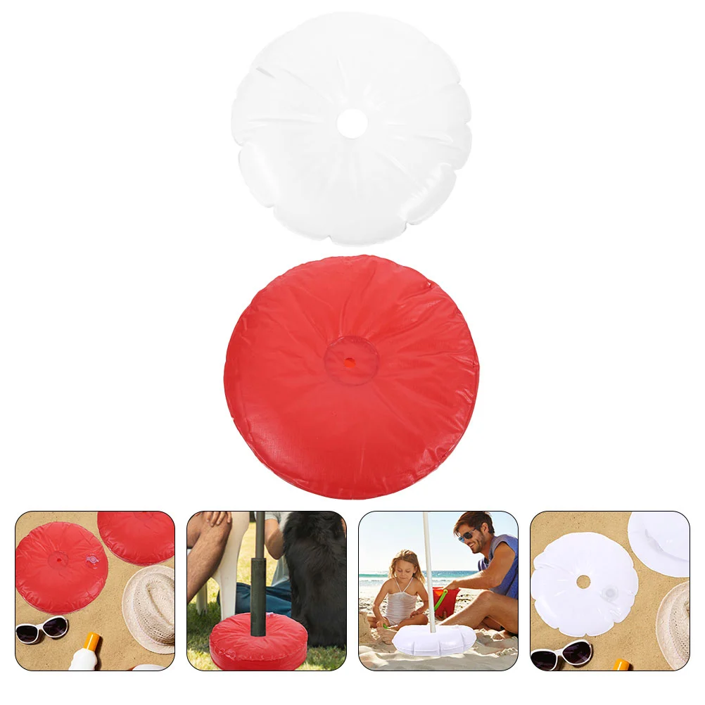 2 Pcs Beach Parasol Fixed Base with Weighted Water Bag Sunshade Umbrella Weights Wedding Villa Pillar Plastic Injection Holder
2 Pcs Beach Parasol Fixed Base with Weighted Water Bag Sunshade Umbrella Weights Wedding Villa Pillar Plastic Injection Holder