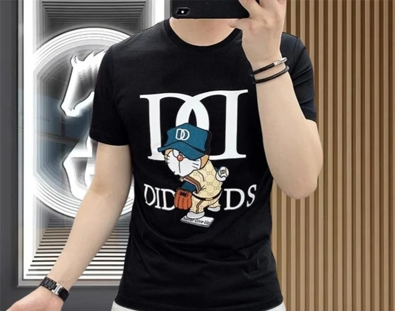 High-quality Men's Summer New Heavyweight Pure Cotton T-shirt Short Sleeve Niche Design Printed Trendy Brand
High-quality Men's Summer New Heavyweight Pure Cotton T-shirt Short Sleeve Niche Design Printed Trendy Brand