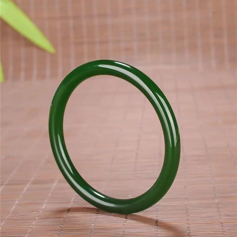 New Natural Stone Spinach Green Thin Round Bar Classic Fashion Versatile Bracelet
New Natural Stone Spinach Green Thin Round Bar Classic Fashion Versatile Bracelet