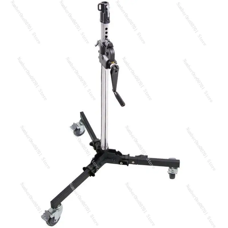 Film and Television Roller Base 2-Section Hand-Cranked Iron Tripod Light Stand Adjustable Level Extendable Legs
Film and Television Roller Base 2-Section Hand-Cranked Iron Tripod Light Stand Adjustable Level Extendable Legs