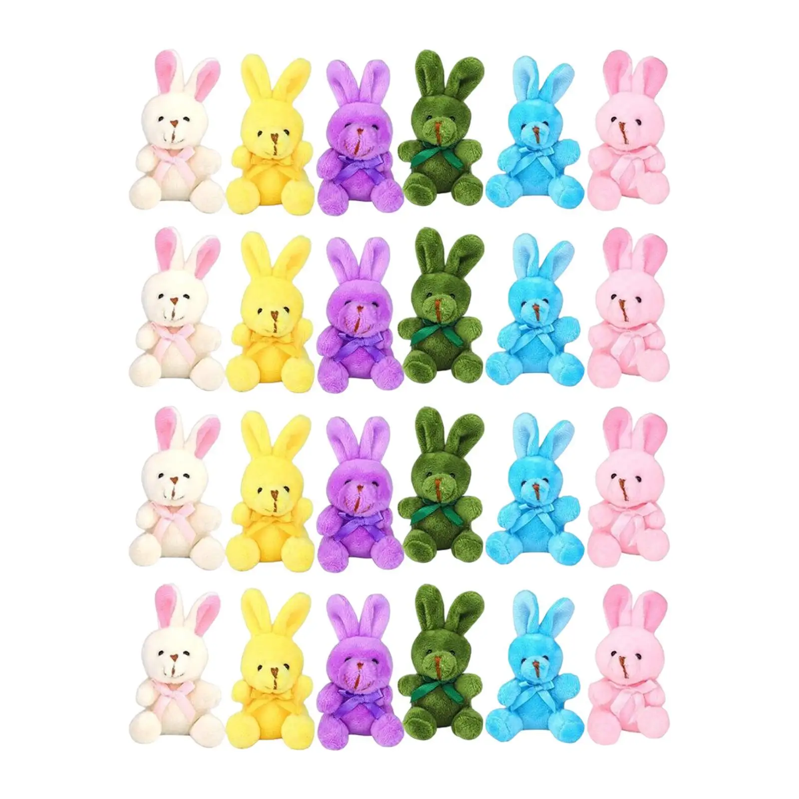 Plush Bunny Toy Set Gift Stuffed Animals Rabbits Bulk Easter Egg Fillers for Hunting Games Baby Shower Child Birthday Boys Girls
Plush Bunny Toy Set Gift Stuffed Animals Rabbits Bulk Easter Egg Fillers for Hunting Games Baby Shower Child Birthday Boys Girls