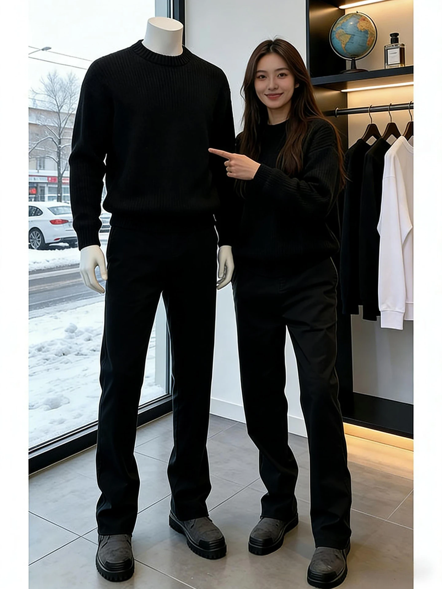 Bla Slimming Straight Leg Casual Pants Men's Spring Faion Trousers Long Leg Effect Low Waist Zipper Closure Breathable
Bla Slimming Straight Leg Casual Pants Men's Spring Faion Trousers Long Leg Effect Low Waist Zipper Closure Breathable