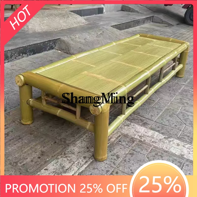 Традиционная плетеная карбонизированная односпальная/двуспальная кровать из бамбука, простая старинная холодная кровать с бамбуковым матрасом
Традиционная плетеная карбонизированная односпальная/двуспальная кровать из бамбука, простая старинная холодная кровать с бамбуковым матрасом