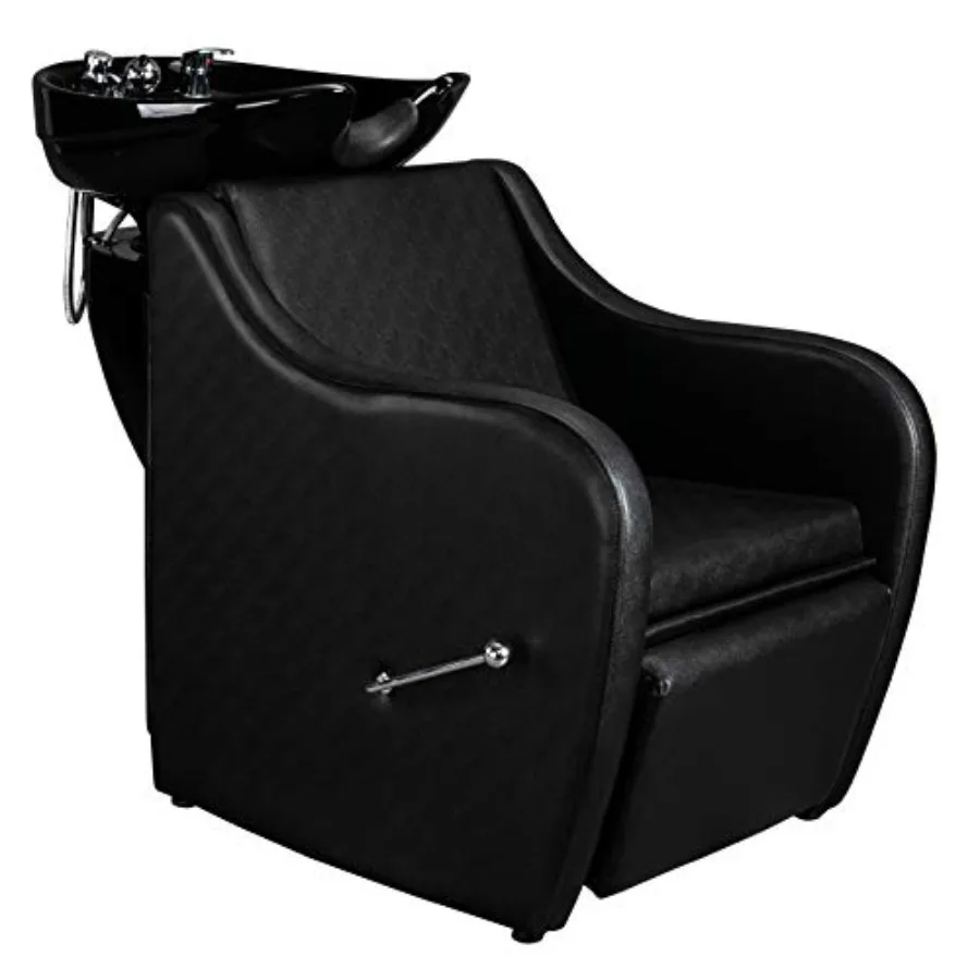 Backwash Shampoo Unit for Salon, Hair Washing Station with Ceramic Bowl Adjustable Footrest, Chair Sink Barber Shop Beauty Equi
Backwash Shampoo Unit for Salon, Hair Washing Station with Ceramic Bowl Adjustable Footrest, Chair Sink Barber Shop Beauty Equi