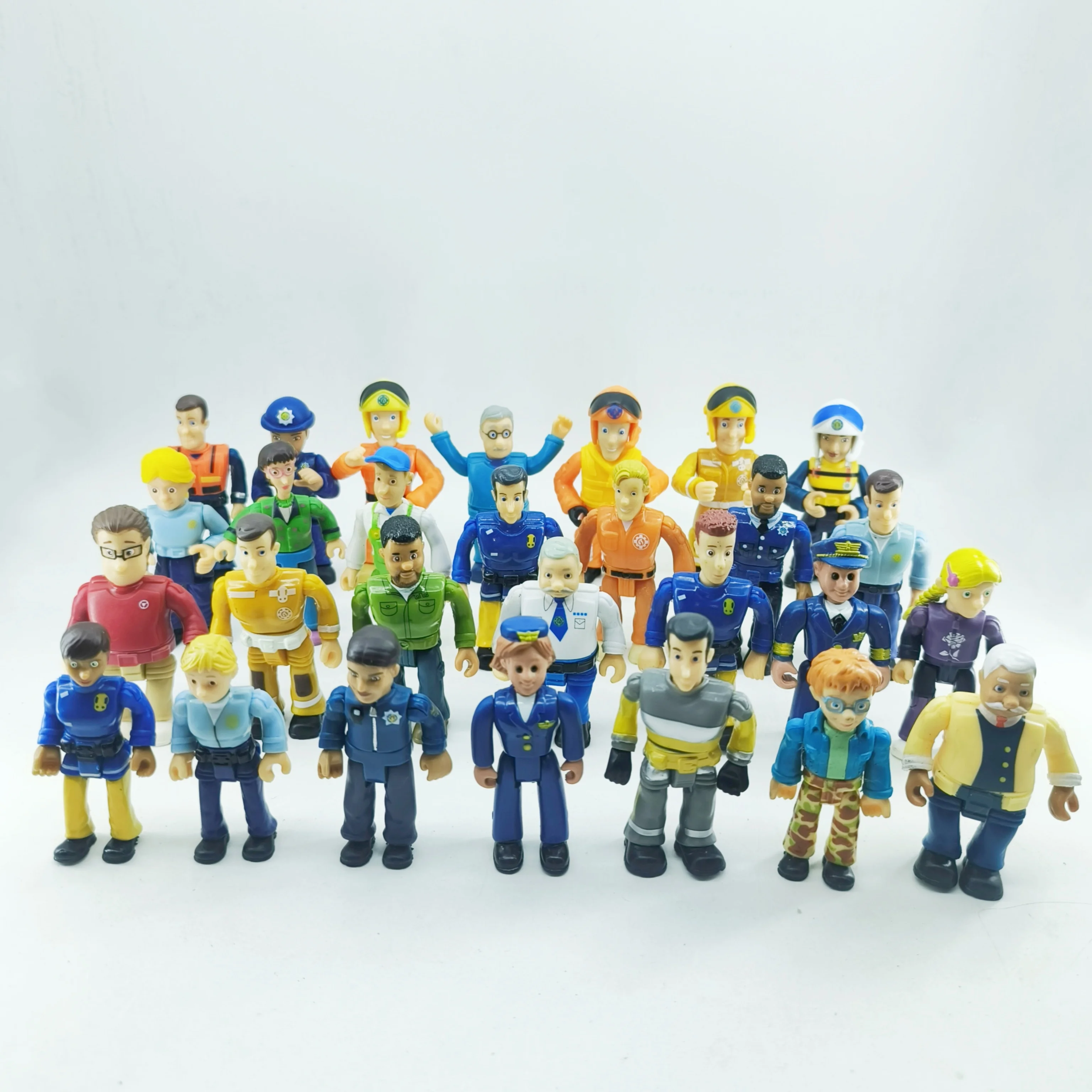12PCS/Set Fireman Sam Figures Joint Movable PVC Toys Anime Figures Fire Woman Figuras Kids Dolls Cartoon Birthday Xmax Gift
12PCS/Set Fireman Sam Figures Joint Movable PVC Toys Anime Figures Fire Woman Figuras Kids Dolls Cartoon Birthday Xmax Gift