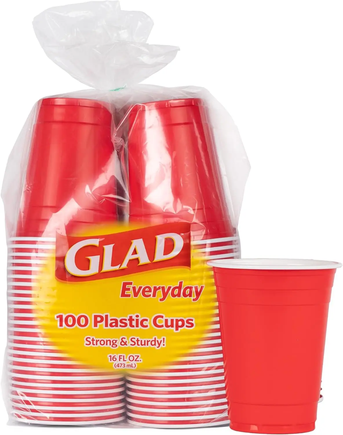 Red Plastic Party Cups 16oz 100 Pack Disposable Drinking Cups for Holidays and Gatherings
Red Plastic Party Cups 16oz 100 Pack Disposable Drinking Cups for Holidays and Gatherings