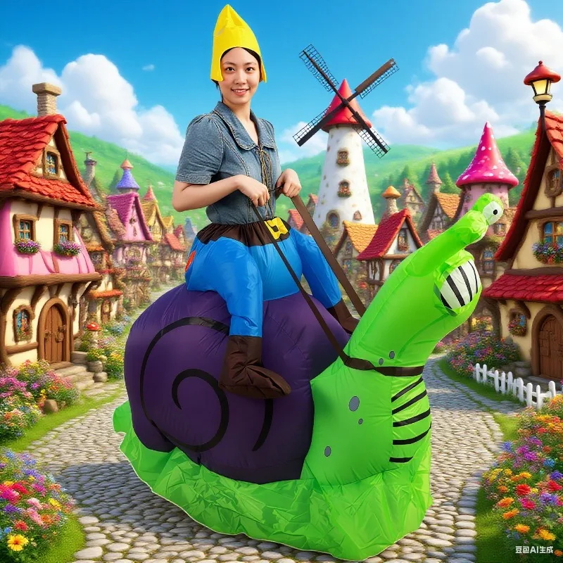 Надувной костюм на Хэллоуин, костюм гнома, костюм улитки, костюм для вечеринки на тему животных, Рождественский костюм для косплея
Надувной костюм на Хэллоуин, костюм гнома, костюм улитки, костюм для вечеринки на тему животных, Рождественский костюм для косплея