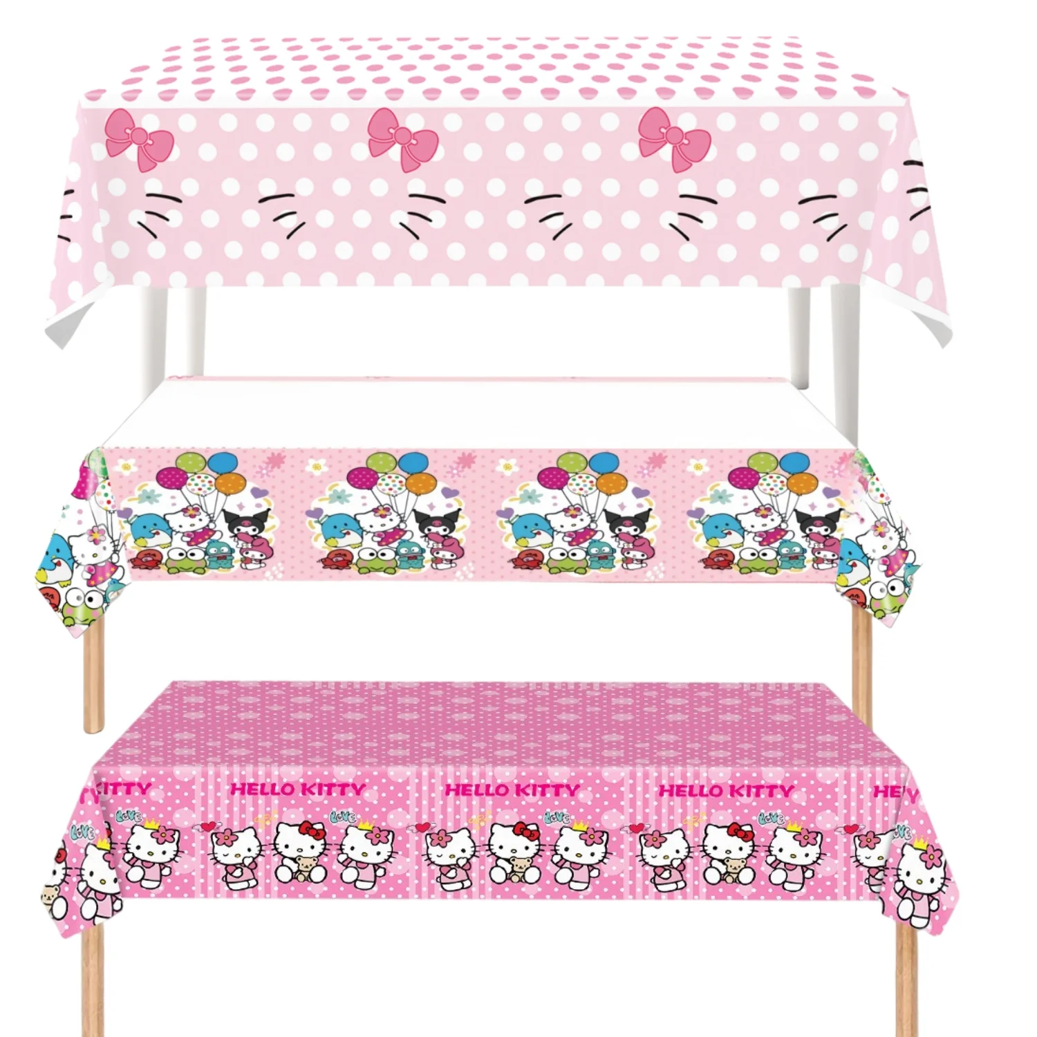 Hello Kitty Tablecloths For Birthdays Decoration Kitty and Her Friends Table Cloth Table Cover Baby Shower Girls Party Favors
Hello Kitty Tablecloths For Birthdays Decoration Kitty and Her Friends Table Cloth Table Cover Baby Shower Girls Party Favors