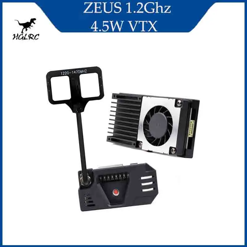 HGLRC ZEUS 1.2Ghz 4.5W VTX 8CH 25mW 800mW Switchable 2-8S VTX Video Transmitter Module 1.2G 8Ch VRX For Long Range FPV Drone
HGLRC ZEUS 1.2Ghz 4.5W VTX 8CH 25mW 800mW Switchable 2-8S VTX Video Transmitter Module 1.2G 8Ch VRX For Long Range FPV Drone