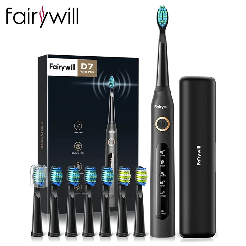Fairywill Sonic Electric Toothbrush, Deep Cleaning
Fairywill Sonic Electric Toothbrush, Deep Cleaning