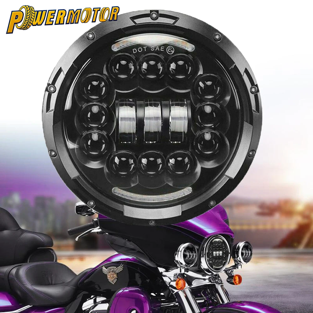 7 Inch Motorcycle H4 LED Headlight Headlamp For Harley Touring Softail FLD Lada Urban Niva Jeep JK Land Rover Defender Hummer
7 Inch Motorcycle H4 LED Headlight Headlamp For Harley Touring Softail FLD Lada Urban Niva Jeep JK Land Rover Defender Hummer