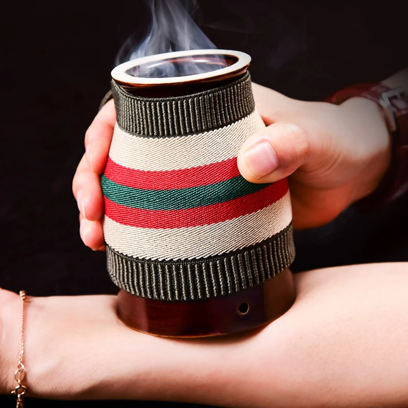 Hand Holding Moxibustion Scraping Pot High Quality Ceramic Material Moxa Stick Burner Cup Warm Compress Acupunture Therapy
Hand Holding Moxibustion Scraping Pot High Quality Ceramic Material Moxa Stick Burner Cup Warm Compress Acupunture Therapy