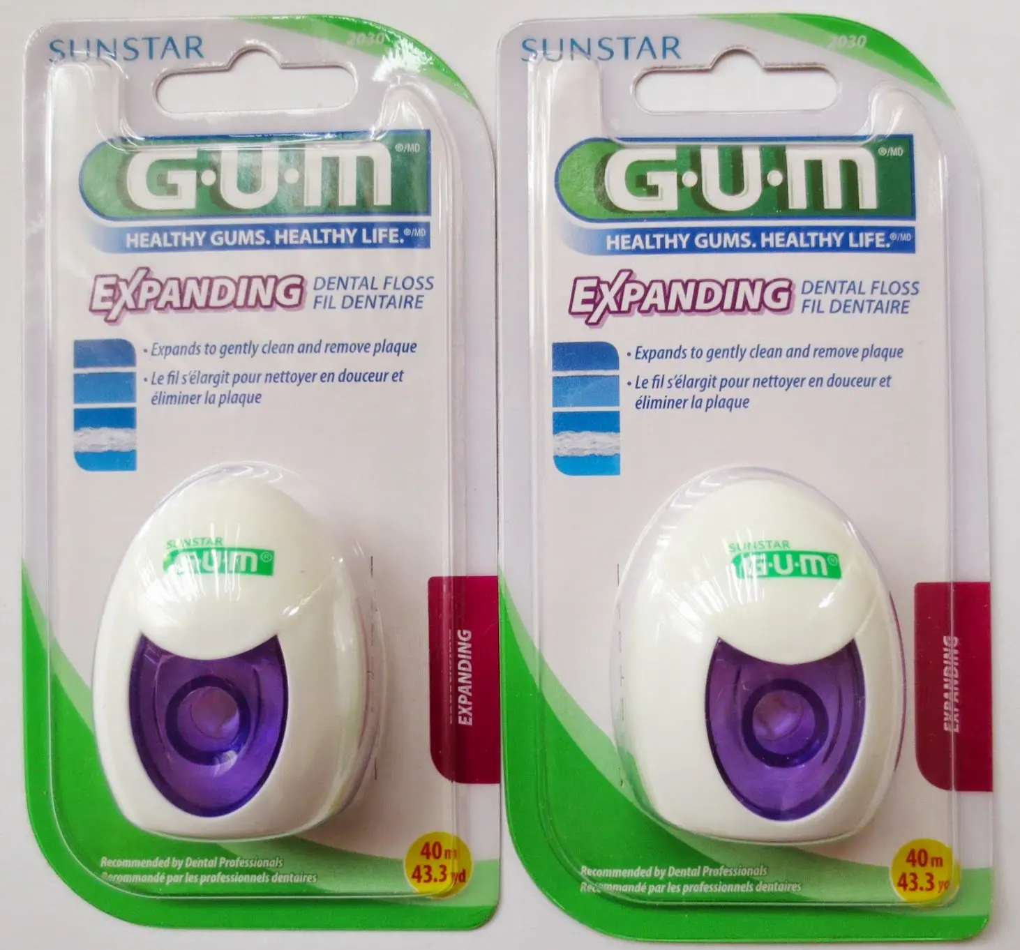 Expanding Dental Floss 43.3 Yd (Pack of 2) for Wider Gaps
Expanding Dental Floss 43.3 Yd (Pack of 2) for Wider Gaps